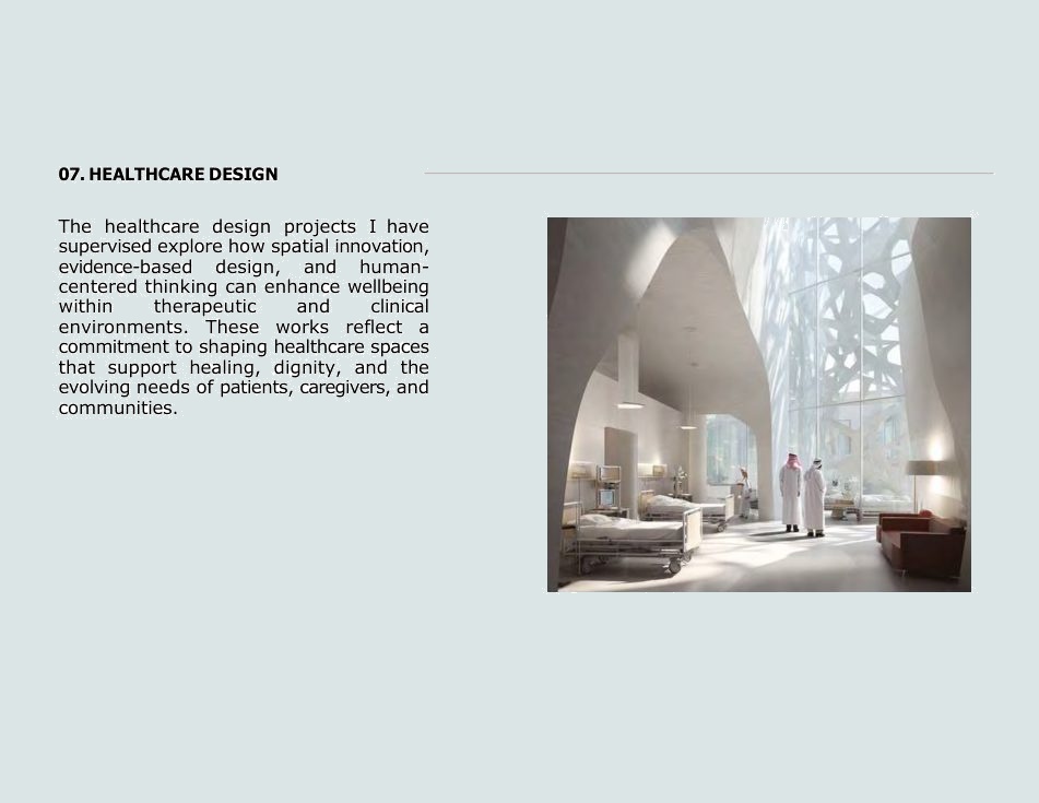 Healthcare design